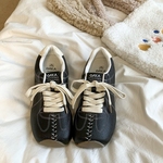 阿甘德训鞋女2025新款爆款秋季超火黑色鞋子软底休闲运动板鞋平底