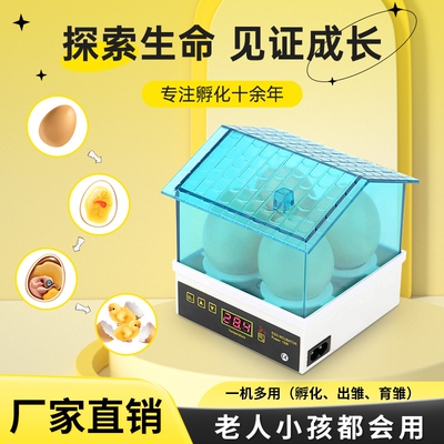 HHD孵蛋器小鸡孵化机孵蛋机小型家用孵化器自动孵化盒水床鸡蛋