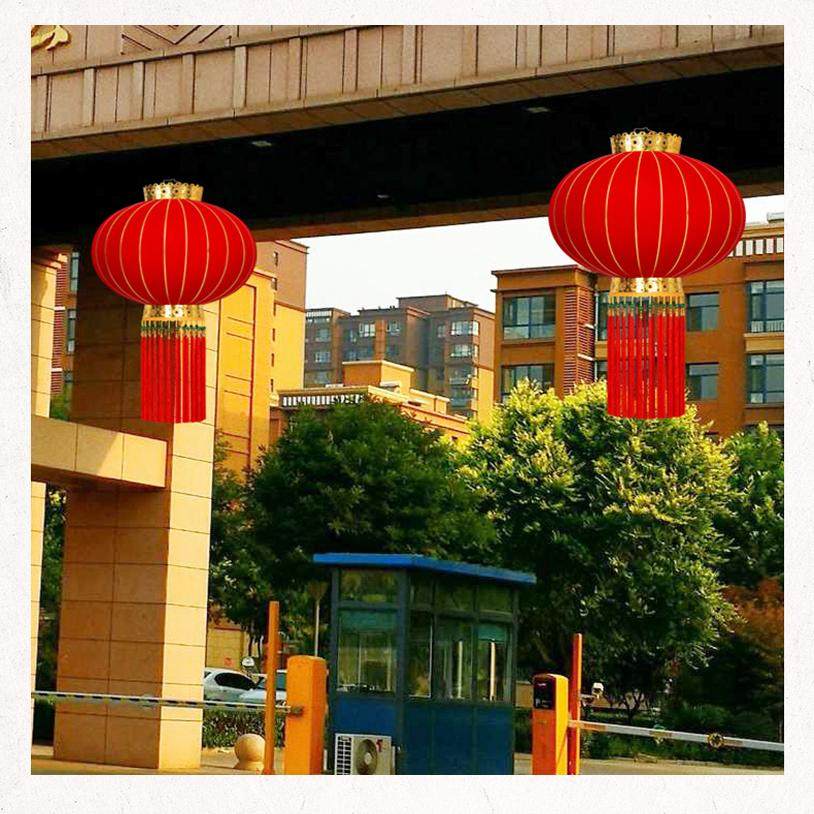 2025新款灯笼大门口一对