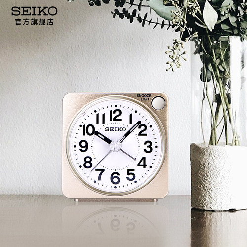 seiko日本精工夜灯静音扫秒卧室