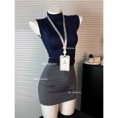 辣妹包臀裙秘书制服约会睡衣女套装 FUNNY KITTEN性感御姐风修身