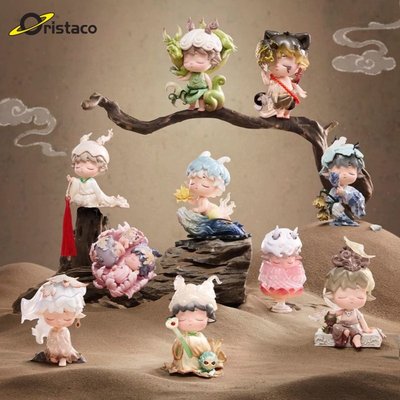 HEYONE黑玩MIMI新国风山河听归声系列盲盒手办潮玩公仔摆件礼物女