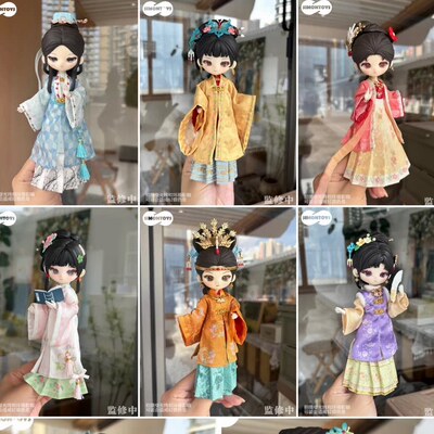 正版SIMONTOYS莉洛洛红楼梦名著系列12分BJD盲盒可动关节玩偶手办