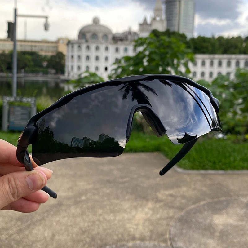 thumbnail for Wholesale outdoor colorful cycling glasses, windproof goggles for road bikes, day and night sports sunglasses TR90