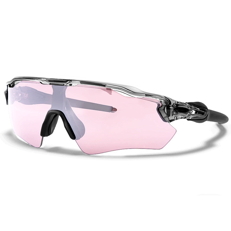 thumbnail for TR90 sunglasses with interchangeable lenses, outdoor colorful cycling glasses, windproof goggles for road bikes