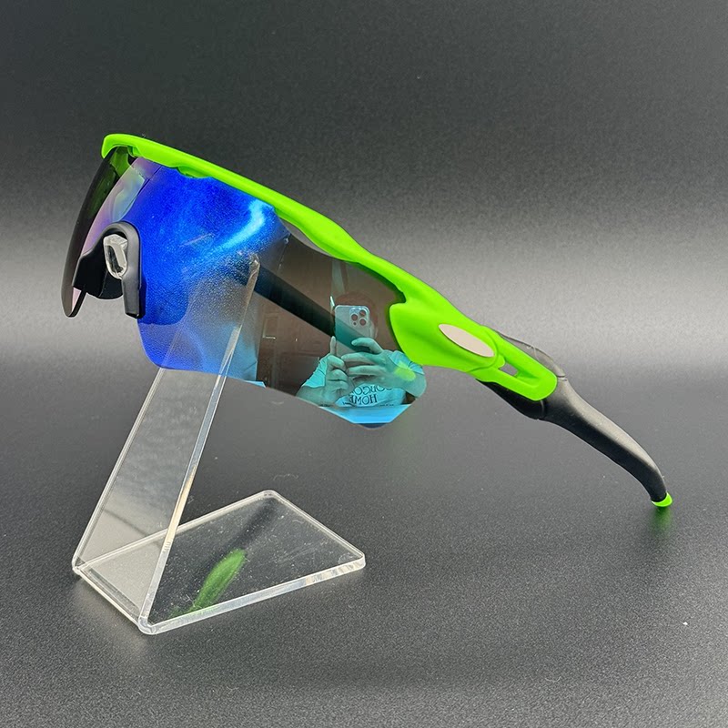 thumbnail for TR90 sunglasses with interchangeable lenses, outdoor colorful cycling glasses, windproof goggles for road bikes