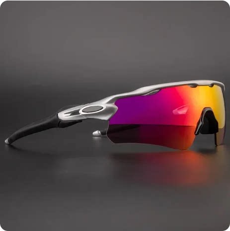 thumbnail for Wholesale outdoor colorful cycling glasses, windproof goggles for road bikes, day and night sports sunglasses TR90