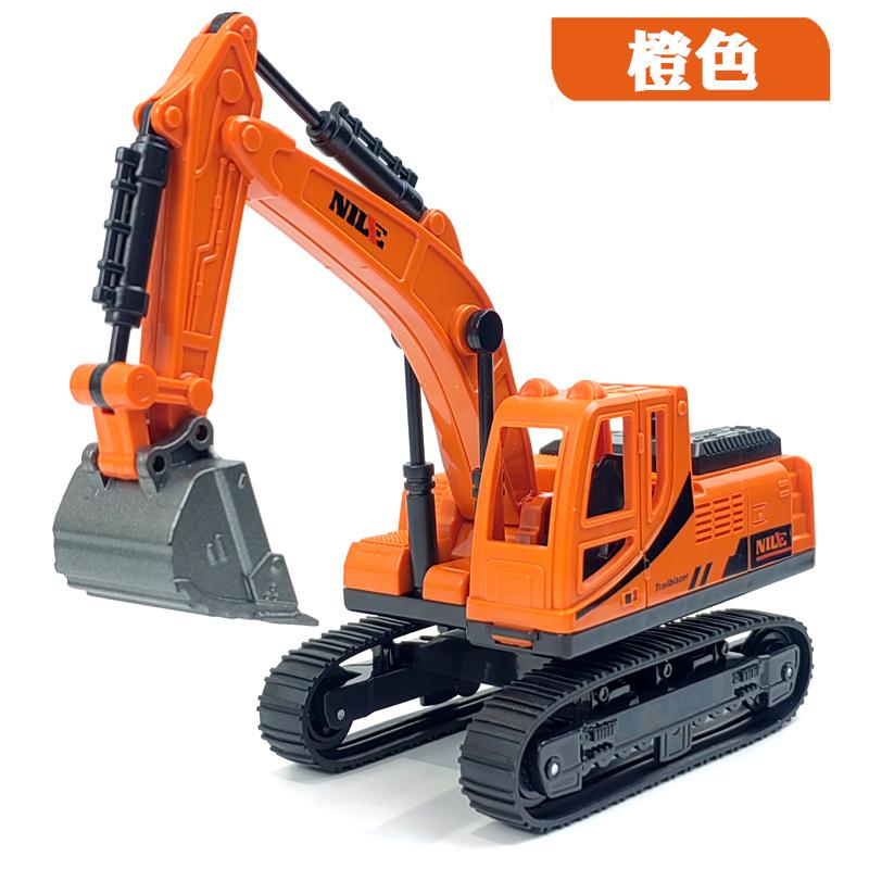 彩色挖掘机工程车玩具男孩礼物