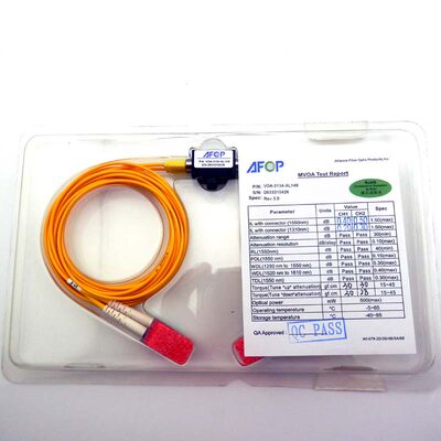 AFOP双路机械可调光纤衰减器VOA-3153-0L141-3134-AL149-XL149在线可调光衰单模LC双芯接头进口MVOA
