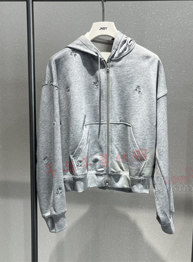 现货JNBY江南布衣正品 2026春季国内代购5Q2411450开襟卫衣1595