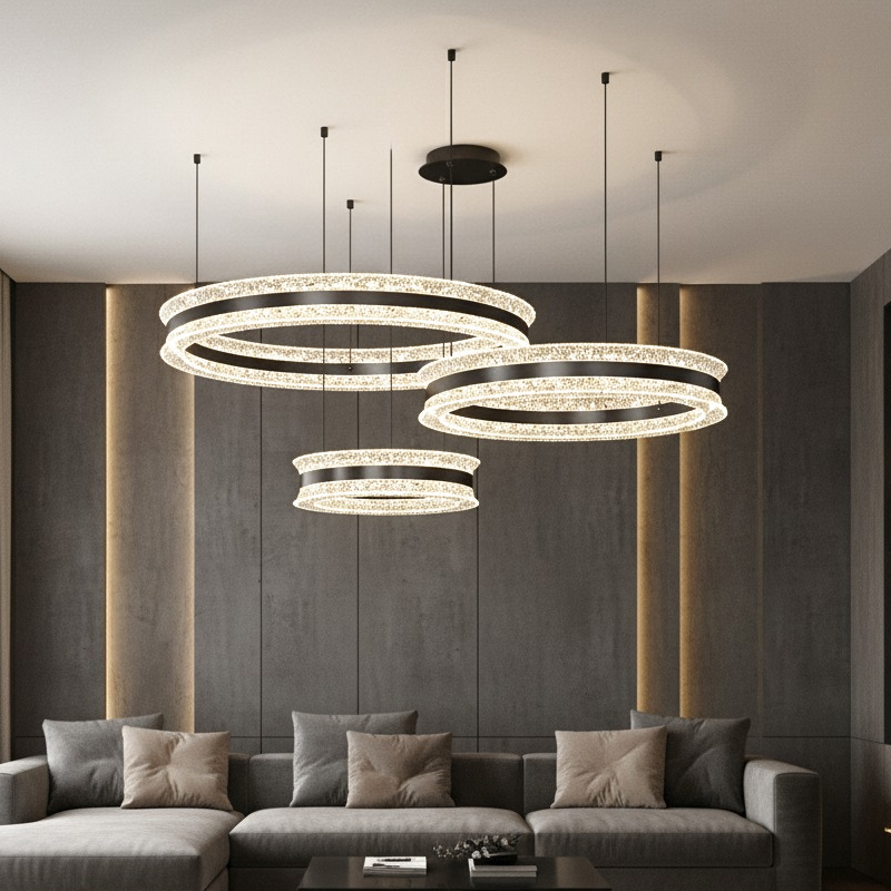 客厅吊灯现代简约卧室别墅