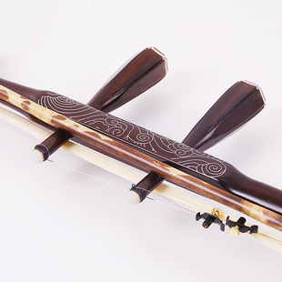 湘妃竹二胡弓子弓毛真马尾高档高级弓子专业琴弓马尾毛正品配件