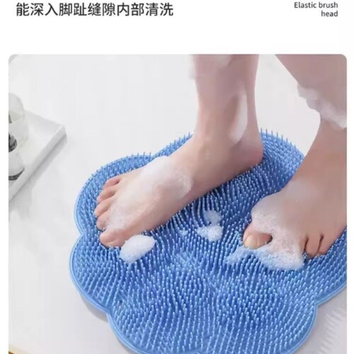 卫生间搓脚垫洗脚神器浴室刷脚去死皮磨挫脚大号防滑懒人擦背吸盘
