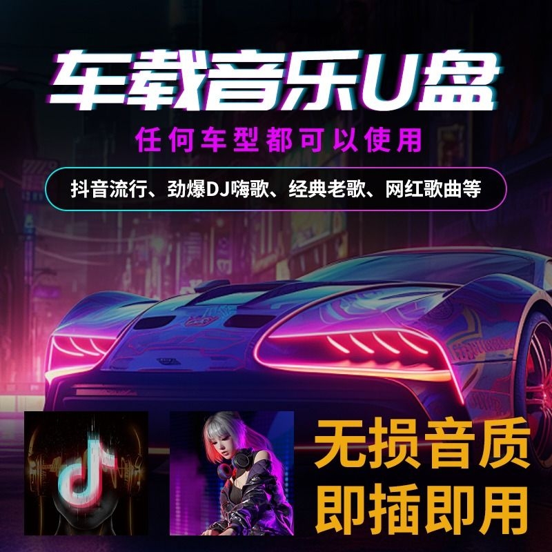 车载u盘2024无损高音质抖音流行歌曲柏林之声经典音乐歌曲mp3优盘