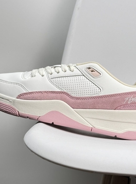 新款FLIGHT篮球鞋复古低帮板鞋男女同款情侣运动鞋大码46女鞋耐磨