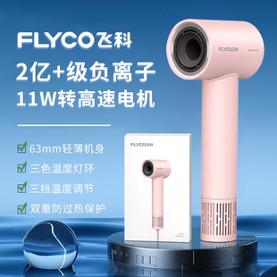 飞科高速吹风机家用负离子护发大风力速干电吹风筒生日礼物送女友