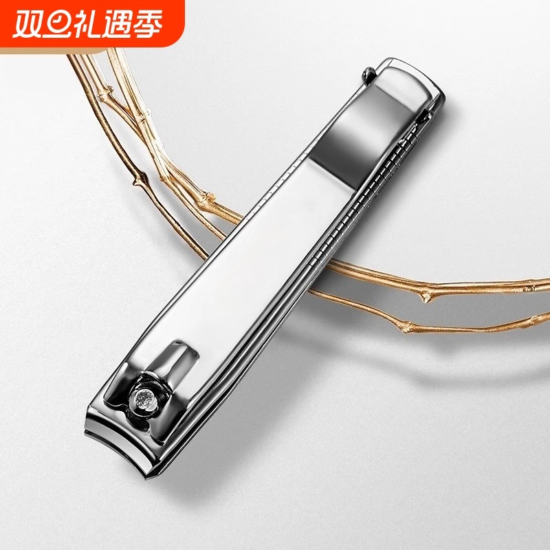 指甲刀单个大号平口指甲剪斜口脚指甲钳修甲刀美甲家用独立装