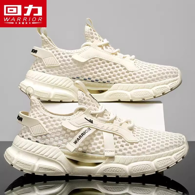 回力男鞋2026新款夏季休闲镂空网面透气网鞋超轻运动椰子鞋潮轻便