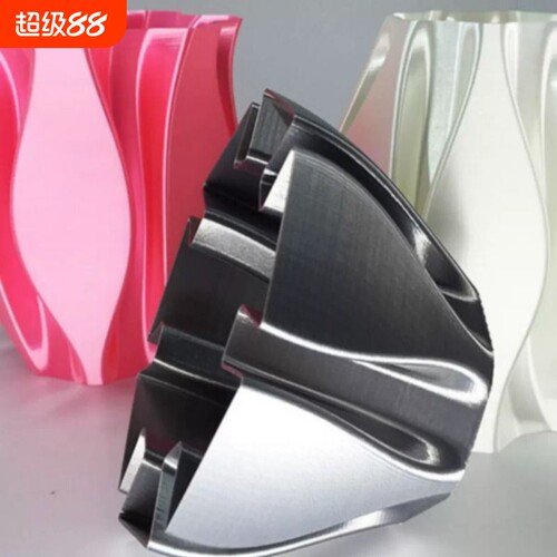 3D打印机材料丝绸仿金属PLA1.75mm FDM 3D打印材料1KG 高光泽耗材