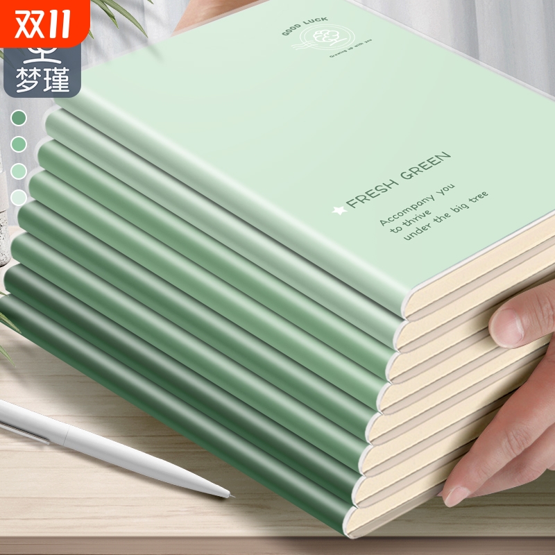 梦瑾胶套加厚笔记本子2024年新款