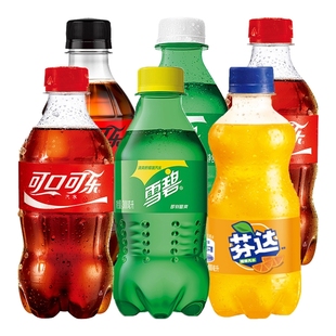 可口可乐碳酸饮料小瓶雪碧芬达300ml可乐汽水夏季 饮料饮品