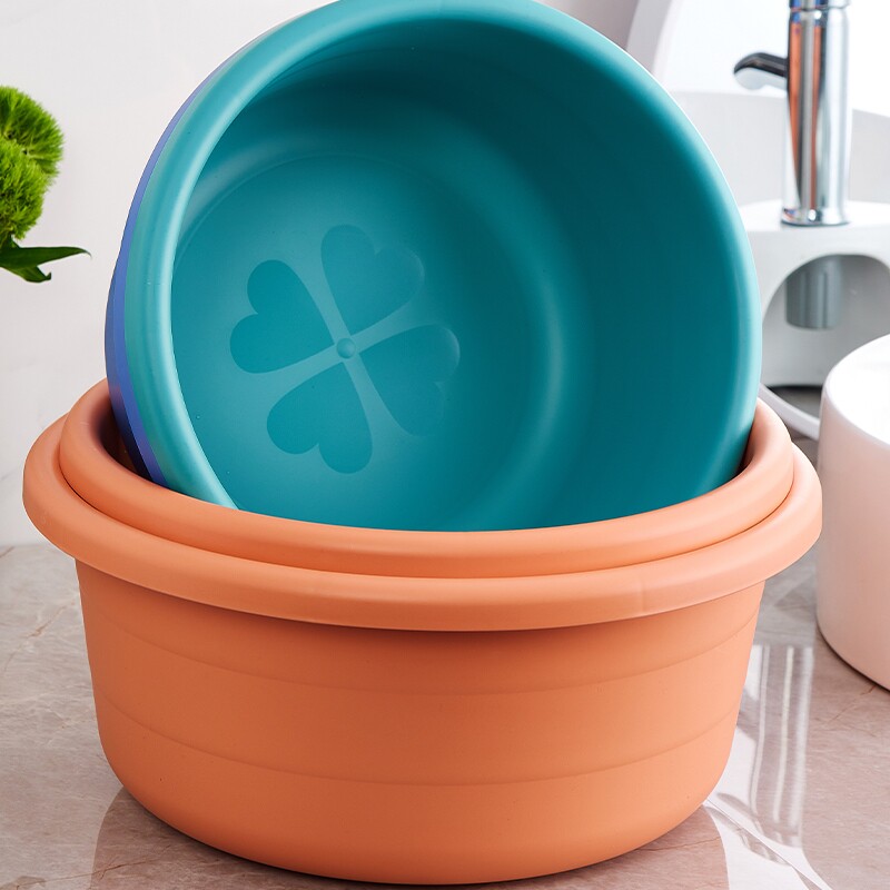 加厚塑料洗脸盆家用大中小号洗衣服盆子婴儿小面盆学生宿舍洗脚盆