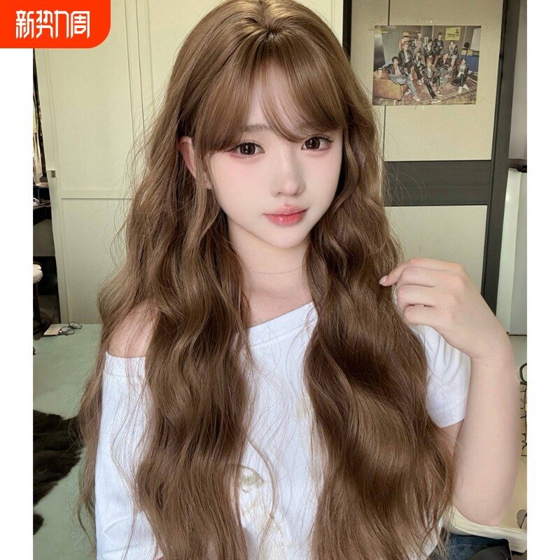 呐森假发女长发羊毛卷网红lolita洋娃娃精修日常逼真jk全头套