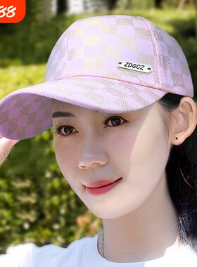 棒球帽女新款四季防晒显脸小