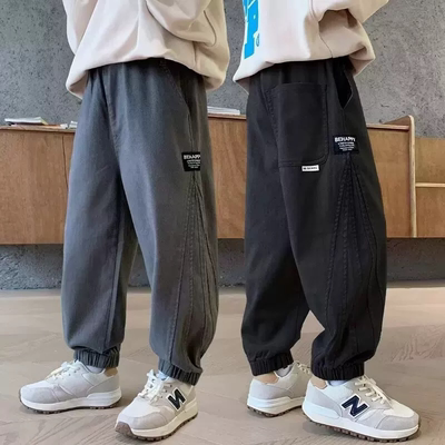男童纯棉运动长裤|超1000次加购
