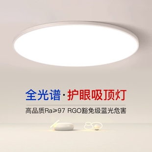 中山灯具 led吸顶灯房间卧室灯主客厅灯大厅现代简约大气2024新款