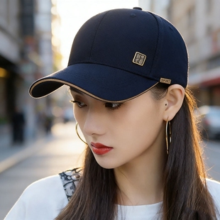 棒球帽男女2025新款宽帽檐显脸小大头围鸭舌帽大帽檐遮阳防晒帽子
