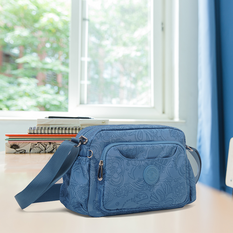 菲都狄都fido休闲风帆布单肩包