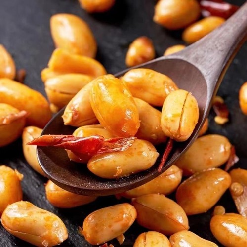 鬼花下酒菜香辣椒盐油炸花生米去皮商用新货零食袋装香酥酥脆新鲜