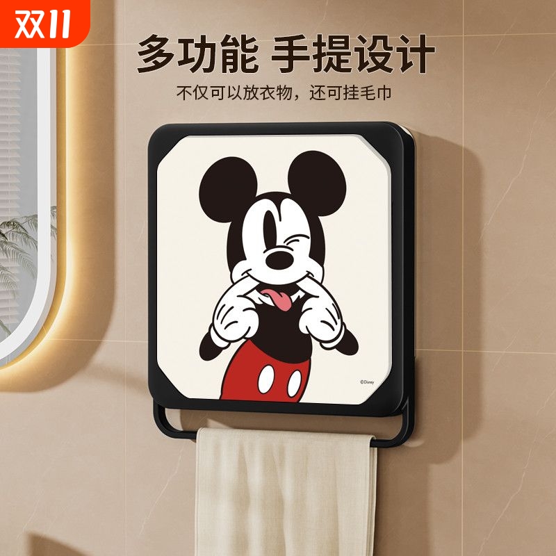 多功能浴室壁画折叠收纳
