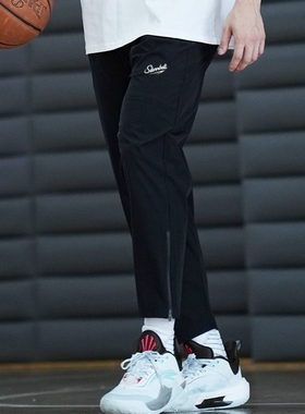 SLAMBALL美式篮球运动拉链长裤男学生跑步休闲速干透气卫裤训练