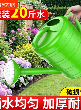 洒水壶浇菜水壶大容量加厚7L10L抗摔手提式多功能浇水壶浇花