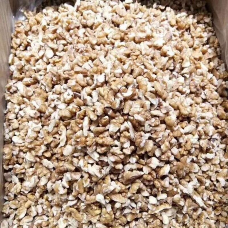 新货2025碎核桃仁原味核桃碎去皮纸皮核桃肉原料商用新鲜花生