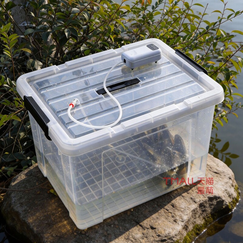 透明收纳箱超大加厚塑料整理箱周转箱大容量活鱼桶养龟箱后备箱