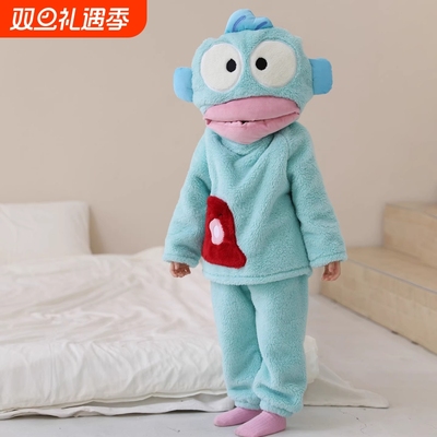 小丑鱼儿童连体睡衣可爱搞怪连帽