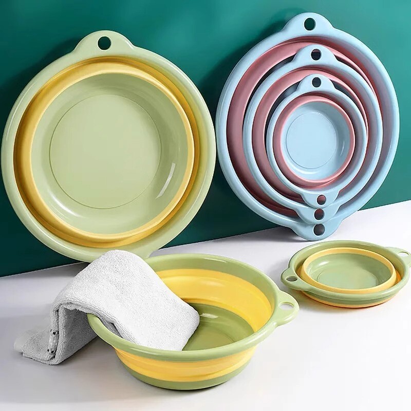 可折叠洗盆大号家用学生宿舍婴儿盆便携式压缩旅行洗衣盆子卫生间