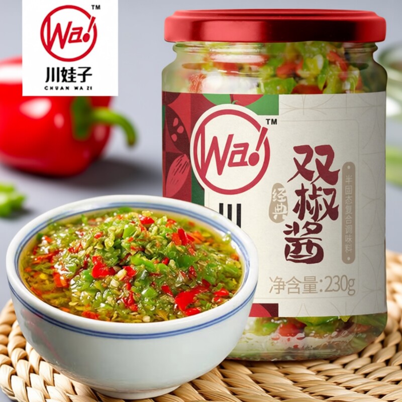 川娃子双椒酱中辣|超4000次加购图片