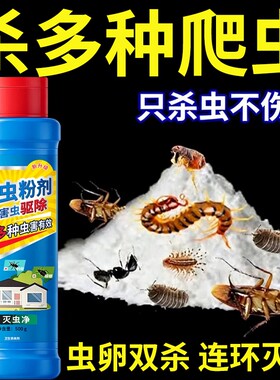杀虫粉剂家用室内驱蟑螂除潮虫