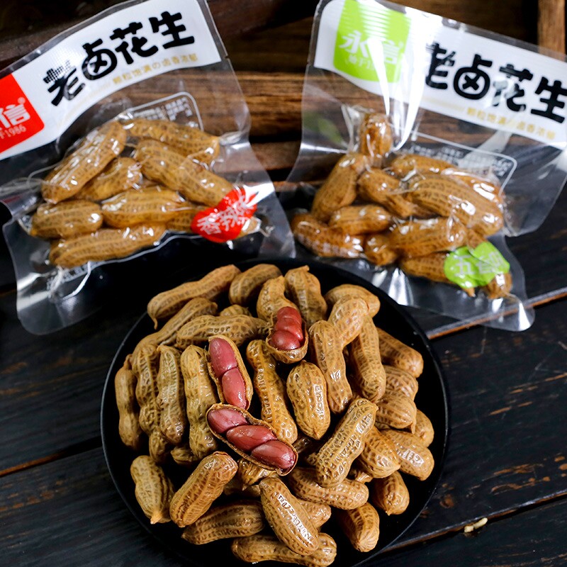 永信老卤花生五香味小包袋零食图片