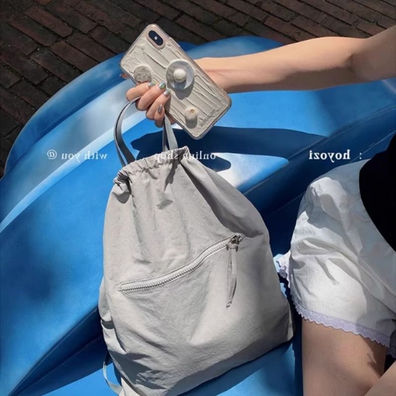 轻便瑜伽运动包防水布双肩包旅行小背包手提包托特包单肩包女抽绳,箱包皮具/热销女包/男包,双肩背包,淘宝优惠券,粉丝福利购,淘宝优惠卷