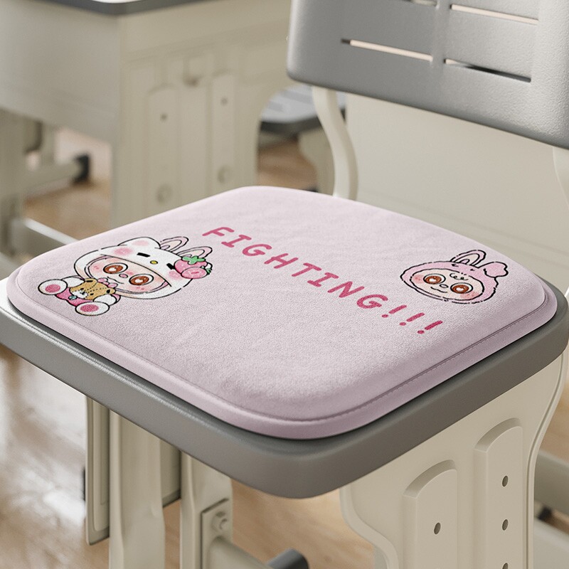 卡通坐垫椅子垫学生教室专用久坐不累记忆棉座垫防屁股痛凳子软垫