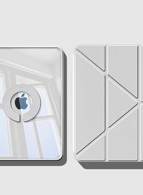 iPad平板保护壳720°旋转Air7/6保护套Y折支架2025iPad11磁吸mini76拆分pro11防弯13寸防摔10轻薄air54包12.9