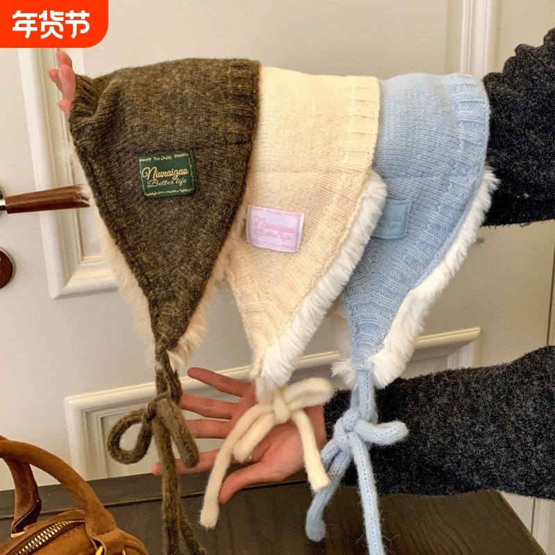 韩系ins风毛绒耳罩女冬2025保暖系带耳暖护耳耳套耳捂子毛茸茸,服饰配件/皮带/帽子/围巾,耳套,淘宝优惠券,粉丝福利购,淘宝优惠卷
