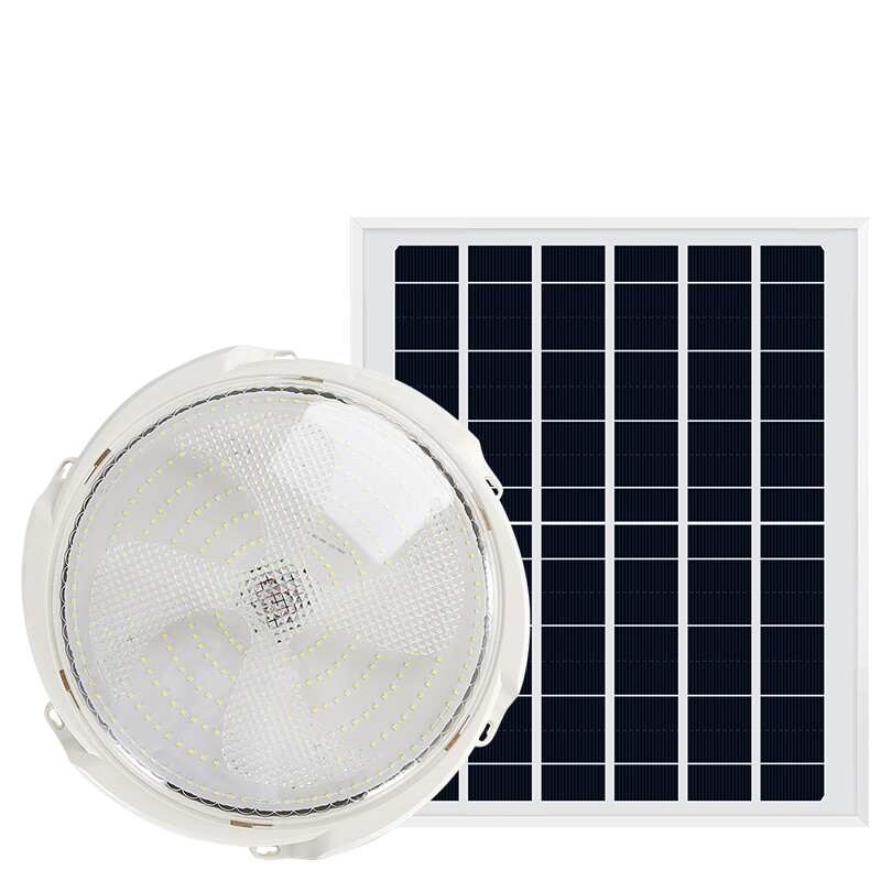 太阳能室内照明灯家用2025阳台专用灯新型户外庭院吸顶灯卧室感应