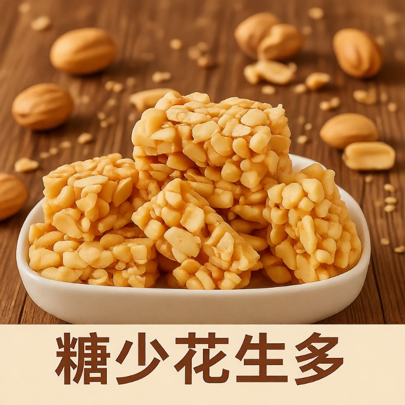花生酥糖花生糖酥糖非杜浔花花生糖酥怀旧小吃花生零食好吃原味