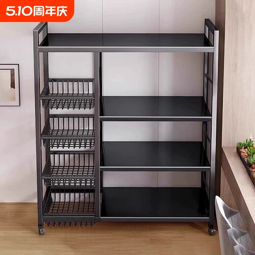 落地置物架特厚加粗大容量收纳架
